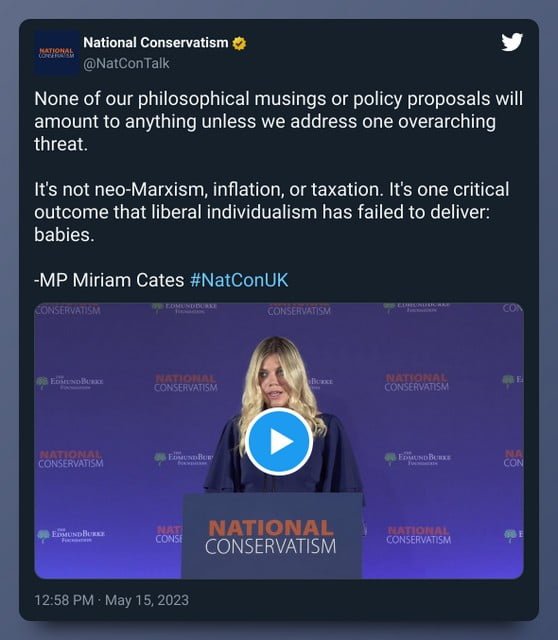national conservatism tweet 18