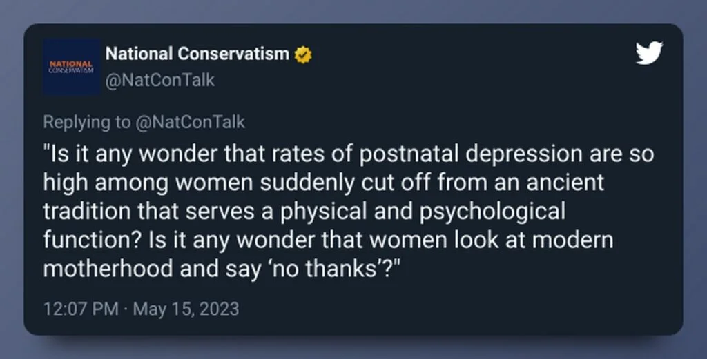 national conservatism tweet 30