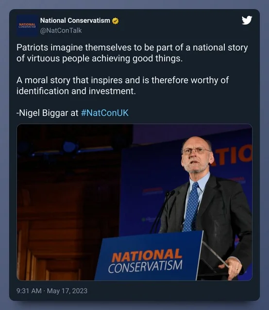 national conservatism tweet 34