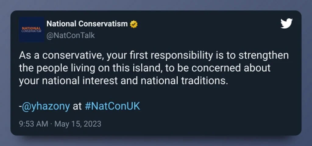 national conservatism tweet 36
