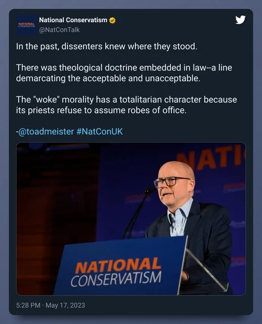 national conservatism tweet 43