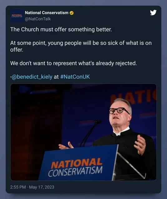 national conservatism tweet 61