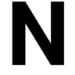 Letter N capitalised.