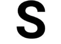 Letter S capitalised.