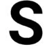 Letter S capitalised.