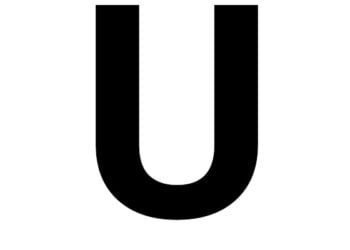 Letter U capitalised.