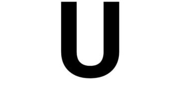 Letter U capitalised.
