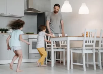 Single Father Family