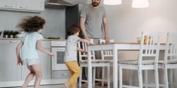 Single Father Family